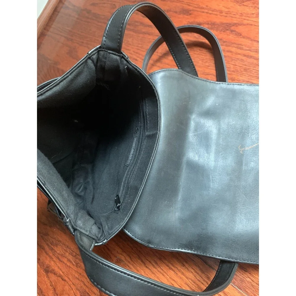 Vintage Black Crossbody Bag - Picture 3 of 3